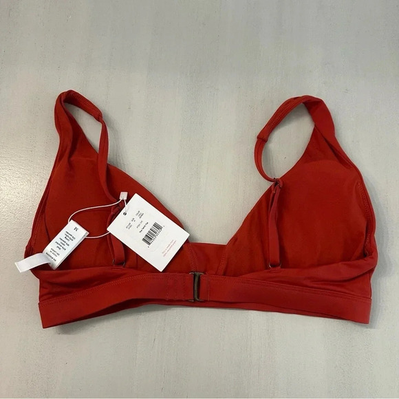Andie The Tahiti Top Swimwear in Chili Pepper with Adjustable Straps Size M NWT - Picture 9 of 9